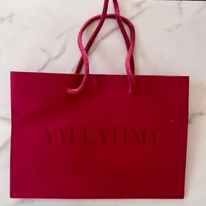 Valentino Red Gift Bag